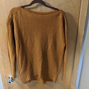 Anthropologie boatneck sweater - M